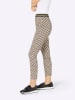 Heine Spodnie w kolorze beżowo-żółtym