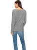 Heine Pullover in Grau/ Rosa