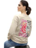 Heine Sweatshirt in Beige