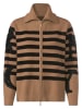 Heine Cardigan in Hellbraun/ Schwarz