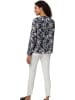 Heine Blouse zwart/blauw