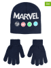 MARVEL Avengers 2tlg. Winteraccessoires-Set "Avengers" in Dunkelblau