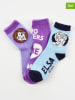 Disney Frozen 3er-Set: Socken "Frozen" in Lila/ Hellblau