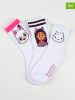 Gabby's Dollhouse 3er-Set: Socken "Gabby's Dollhouse" in Weiß/ Bunt