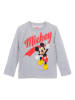 Disney Mickey Mouse Longsleeve "Mickey" in Grau/ Bunt