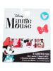 Disney Minnie Mouse 3er-Set: Slips "Minnie" in Weiß/ Rot/ Grau