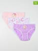 Peppa Pig 3er-Set: Slips: "Peppa Pig" in Weiß/ Rosa/ Lila
