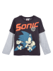 Sonic Longsleeve "Sonic" in Anthrazit/ Grau