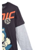 Sonic Longsleeve "Sonic" in Anthrazit/ Grau