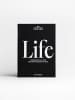 Printworks Album fotograficzny "Life" w kolorze czarnym - 19,5 x 28 x 3,5 cm