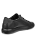 Ecco Leder-Sneakers "Classic" in Schwarz