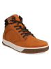 Ecco Leren sneakers "Bypath Tred" lichtbruin