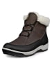 Ecco Leren winterboots "Trace Lite" bruin/zwart