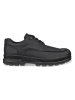 Ecco Leder-Sneakers "Rugged Track" in Schwarz