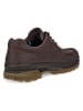 Ecco Skórzane sneakersy "Rugged Track" w kolorze brązowym