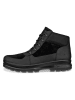 Ecco Leren boots "Rugged Track" zwart