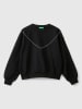 Benetton Sweatshirt zwart