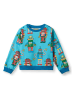 Småfolk Sweatshirt "Robots" blauw