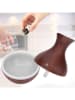 DAM LED-Luftbefeuchter in Braun - (H)14 x  Ø 10 cm