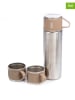 DAM 4tlg, Set: Thermoskanne in Taupe
