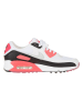 Nike Leder-Sneakers "Air Max 90" in Pink/ Schwarz/ Weiß