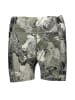 Nike Trainingsshorts in Khaki/ Schwarz/ Creme