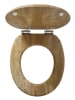 Tiger Toiletbril "Hetta " met softclose "Hetta " lichtbruin - (L)47 x (B)37,6 cm