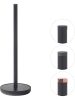 Tiger Toiletrolhouder "Urban" zwart - (H)36 x Ø 12,5 cm