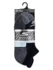Skechers 3er-Set: Socken in Schwarz/ Grau