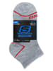 Skechers 6er-Set: Socken in Grau/ Weiß/ Schwarz