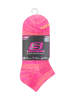 Skechers 3er-Set: Socken in Pink/ Gelb