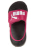 Puma Sandalen "Popcat 20 Backstrap AC" in Schwarz/ Pink