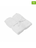 Blomus 2-delige set: gastendoeken "Frino" wit - (L)50 x (B)30 cm