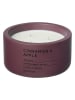 Blomus Duftkerze "Fraga - Cinnamon & Apple" in Lila - (H)6,5 x Ø 13 cm