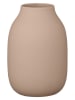 Blomus Wazon "Colora" w kolorze beżowym - wys. 15 x Ø 10 cm