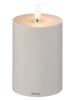 Blomus LED-Kerze ''Noca'' in Grau - (H)12 cm