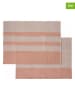 Blomus Ściereczki (2 szt.) w kolorze beżowo-jasnoróżowym do naczyń - 70 x 50 cm