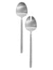Blomus 2tlg. Set: Salatbesteck "Stella" in Silber - (H)28 cm