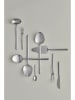 Blomus 2tlg. Set: Salatbesteck "Stella" in Silber - (H)28 cm