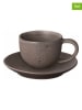 Blomus 2-delige set: espressokop met schotel "Kumi" bruin - 60 ml