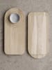 Blomus 2-in-1: serveerbord "Zen" beige - (L)45 x (B)20 cm