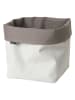 Blomus Omkeerbare mand "Ara" wit/beige - (B)23 x (H)26 x (D)23 cm