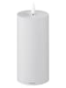 Blomus LED-Kerze ''Noca'' in Hellgrau - (H)17 cm