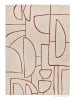 Atticgo Dywan "Beruti" w kolorze kremowo-brązowym
