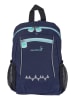 Isbjörn Rucksack "Stortass" in Dunkelblau - (L)22 x (B)10 x (H)30 cm