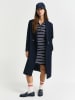 Gant Polokleid in Dunkelblau/ Weiß