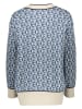 Gant Cardigan in Blau/ Creme