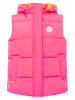 Zwillingsherz Steppweste kurz "Strandglück" in Pink