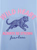 Zwillingsherz Koszulka "Wild Heart" w kolorze błękitnym