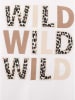Zwillingsherz Shirt "Wild Wild Wild" in Weiß
